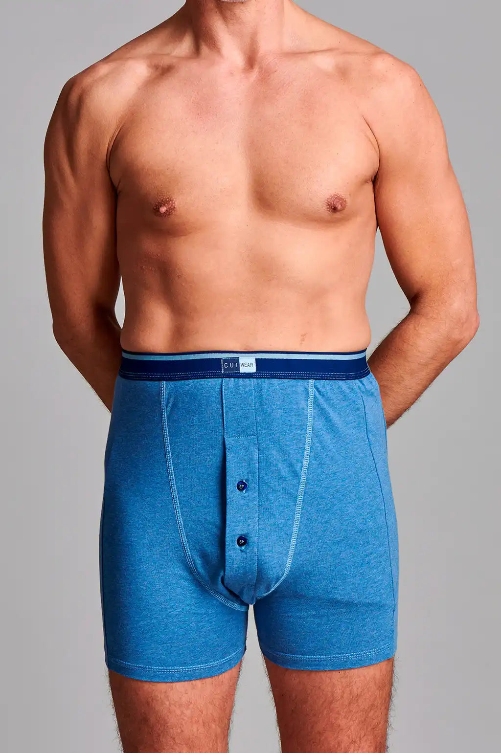 Boxershorts för stomi - män
