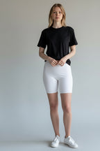 Care Design white high-waisted fixation briefs with leg, designed for secure fastening of pads and diapers.