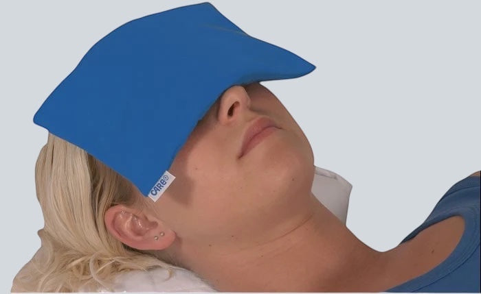 CARE® Pack ögonkudde för värmebehandling / kylbehandling - lindrar huvudvärk m.m.